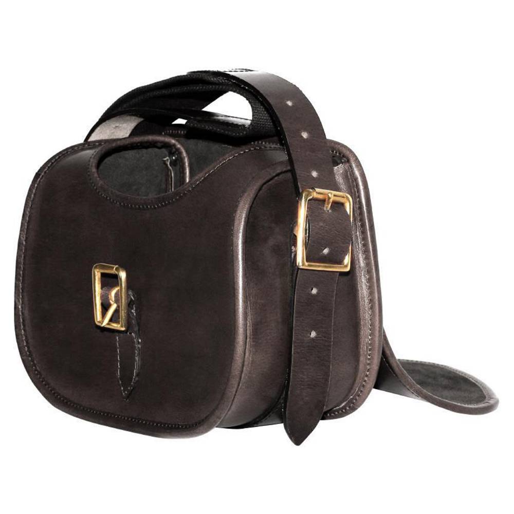 Teales Premier Leather Cartridge Bag Dark Brown - 100 Capacity