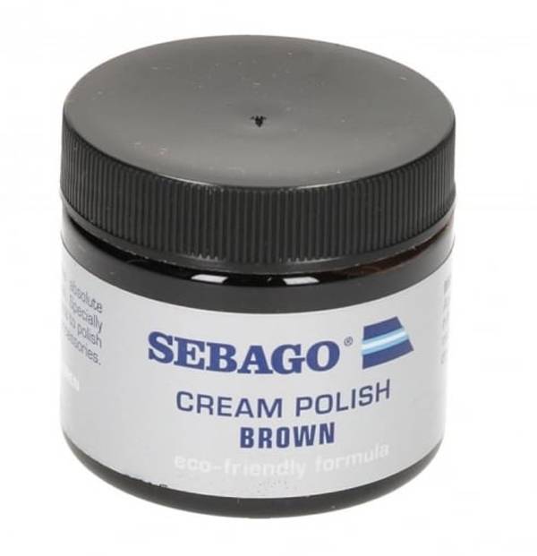 Sebago Unisex Cream Polish Brown