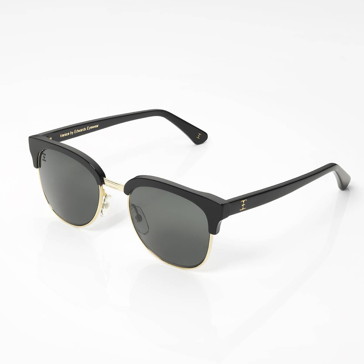 Edwards Eyewear Venice Polarised Grey Lenses (Black)