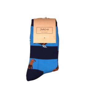 Shuttle Socks Kids Grouse (Blue Stripe)