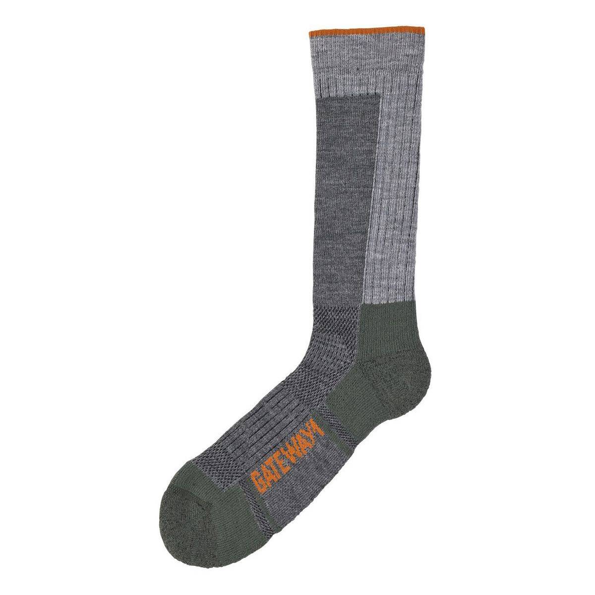 Gateway Boot Calf Sock (Grey) | Cadman Sporting